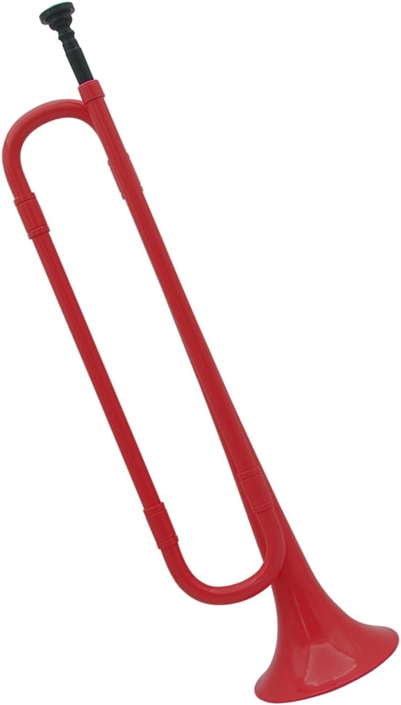 Professional B Flat Bugle Trumpet Cavalry Trumpet Red