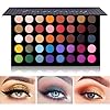 40-Colors-High-Pigmented-Shimmer-Matte-Eyeshadow-Makeup-Palette-Full-Spectrum-Artist-Glitter-Metallic-Waterproof-Creamy-Blendable-Eye-Shadow-Cosmetics-Color-1 CHARMCODE 40 Colors High Pigmented Shimmer Matte Eyeshadow Makeup Palette Full Spectrum Artist Glitter Metallic Waterproof Creamy Blendable Eye Shadow Cosmetics (Color 1)