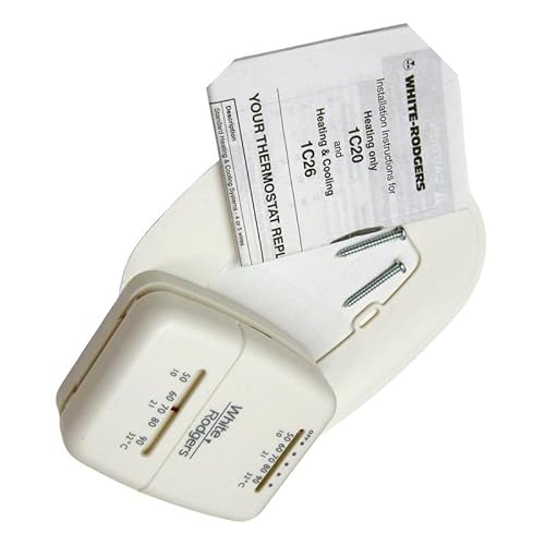 1C20-101, 24V White Rodgers Wall Thermostat Heat Only Economy Value 2-wire