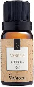 Essência Via Aroma Vanilla Para Aromatizador Aromaterapia 10ml