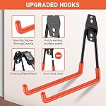 Garage Hooks, Anti-Slip Heavy Duty Wall Mount Hooks, 32-Pack - Image 4