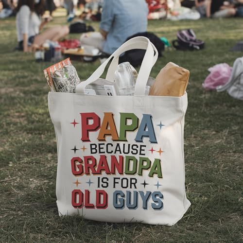 Bolsa tote de lona para mujer con bolsillo interior con cremallera miniatura 3