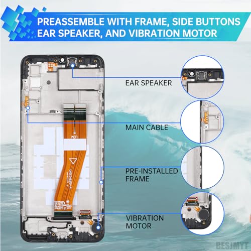 Kit outils de réparation écran LCD tactile pour Samsung Galaxy A02s
