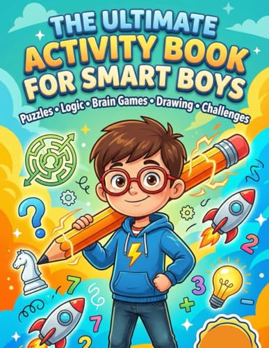 The Ultimate Activity Book for Smart Boys: Tricky Brain Teasers, Mind Games and Logic Puzzle Activities for Boys 7-12 image 2