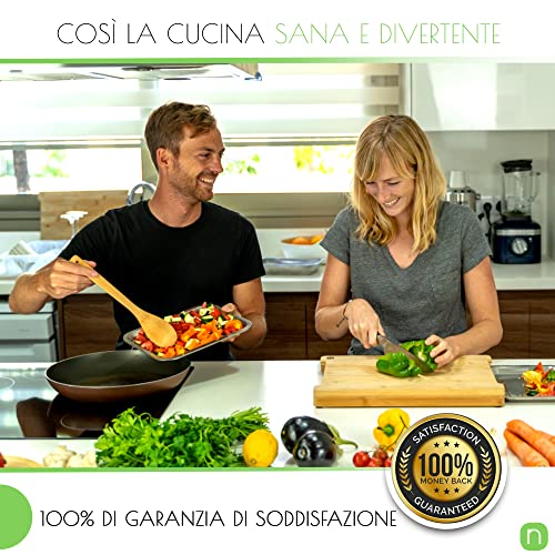 Naturlik tagliere di bambù