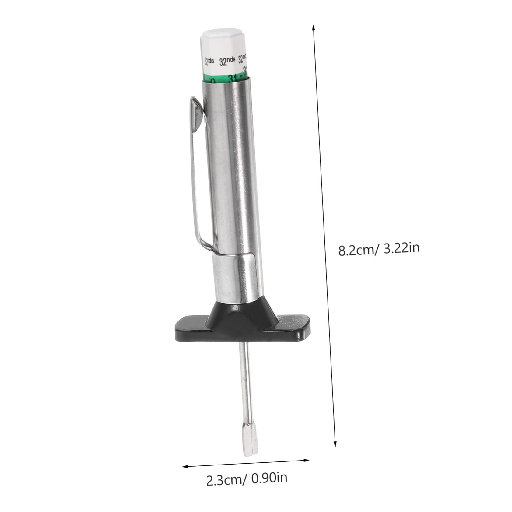 SOLUSTRE 10pcs Tire Tread Depth Gauge Tool 0 Accurate Tire Thread Depth Measuring Ruler for Cars Trucks and SUVs Essential Tire Tread Measurement Tool