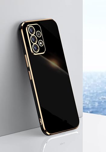 Miniatura 2 de Sunswim Funda compatible con Galaxy A32 5G, bonita protección completa de lente de cámara y galvanoplastia a prueba de golpes, bordes de TPU suave,