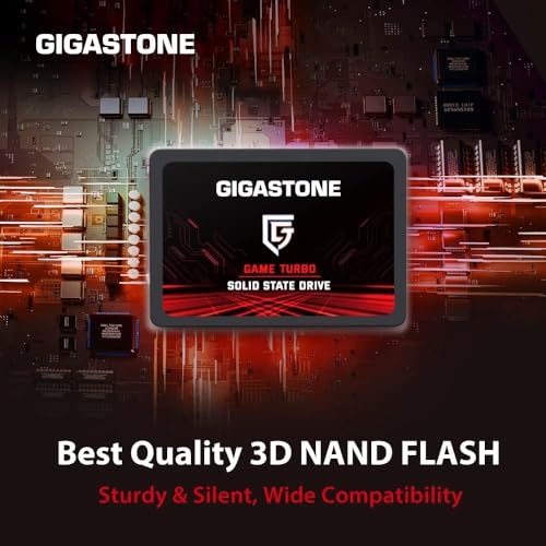 GIGASTONE SATA SSD 2.5インチ 2TB 3D NAND Game Turbo GS-SSD-3-2TB-1PK-B の商品画像 2