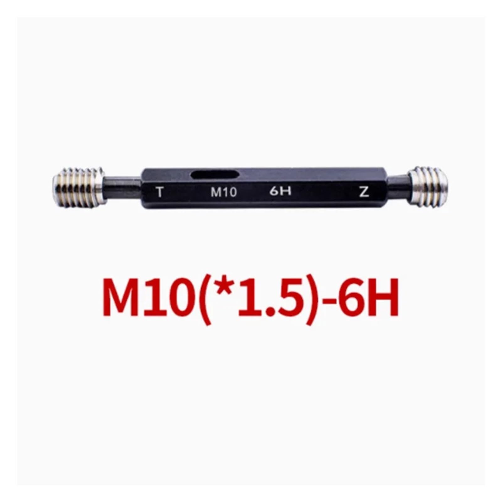 Calibre de tapón rosca fina acero M1 .1 .2 .4 M22-M58 Distancia(M1.6X0.25 6H)