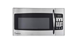 Impecca 1.6 cu. ft. Over-the-Range 30” Microwave 1000 Watts, with Surface Light, 2 Speed Vent System, Touchpad Controls, Digital Clock, Timer, LED Display and Child Lock, Stainless Steel