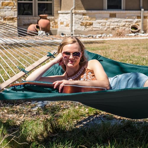 Image of SUNCREAT Replacement Hammock for Stand, 475 lbs Capacity, Dark Green