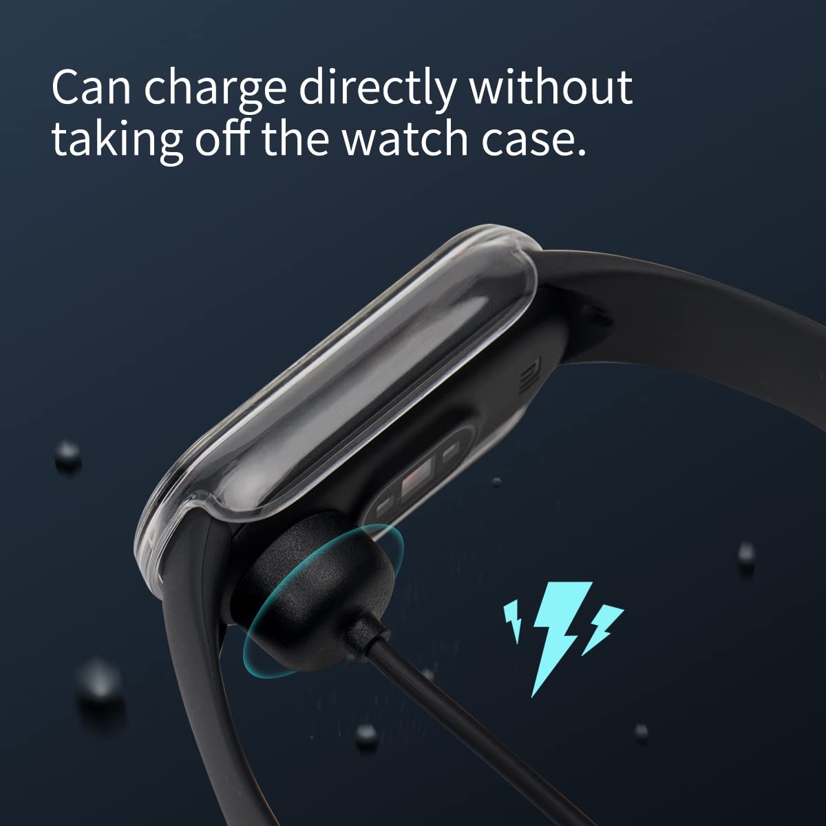 Xiaomi Mi Band 6/5/4/3 Custodia in vetro temperato PC
