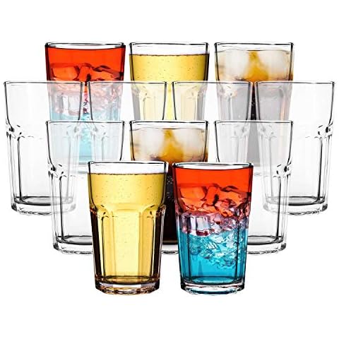 Vinsani Set of 12 Highball Glasses Cover