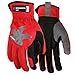 MCR Safety 952S HyperFit Mechanics Work Gloves, Synthetic Leather Palm Reflective Logo on Super