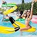 4 Pcs 71 Inch Gaint Inflatable Bananas Props Jumbo Blow Up Banana Large Banana Balloons Huge Bananas Float Bachelorette Party Game for Bridal Shower Engagement Summer Water Fun Pool Toys
