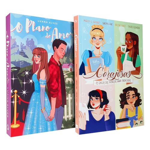 Kit Corajosas Os contos das Princesas Nada Encantadas + O Plano do Amor