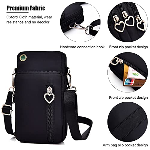 Image of ELEPHANTBOAT Small Crossbody Wallet Phone Bag for Women, Card Slots