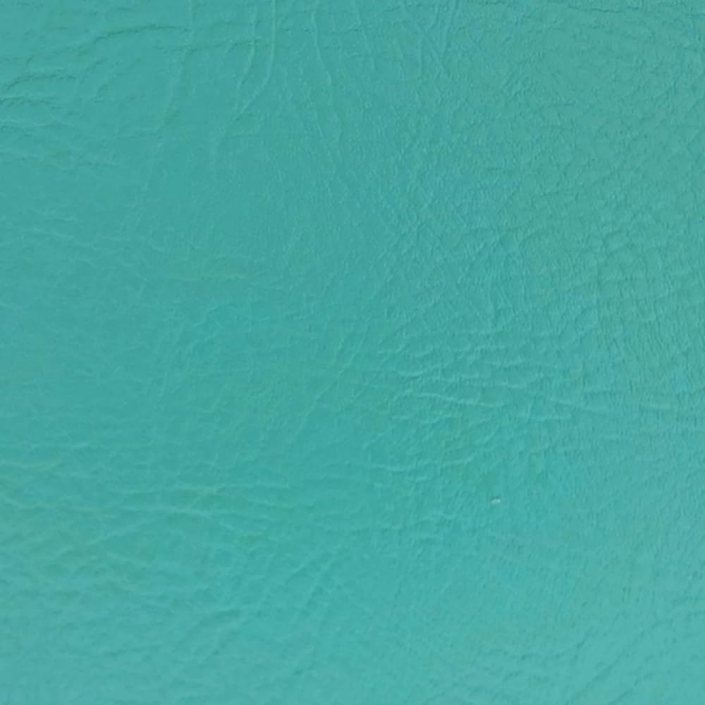 Leatherette Vinyl Fabric Fire Retardant Faux Leather Upholstery Material 140cm Wide (Price Per Metre) (Teal)