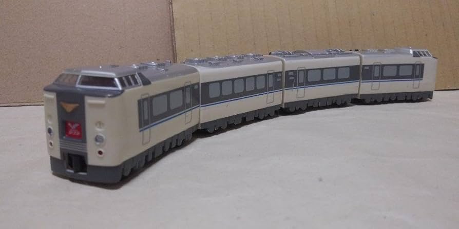 Amazon.co.jp: ミニモータートレイン 485系特急列車 はくたか エポック