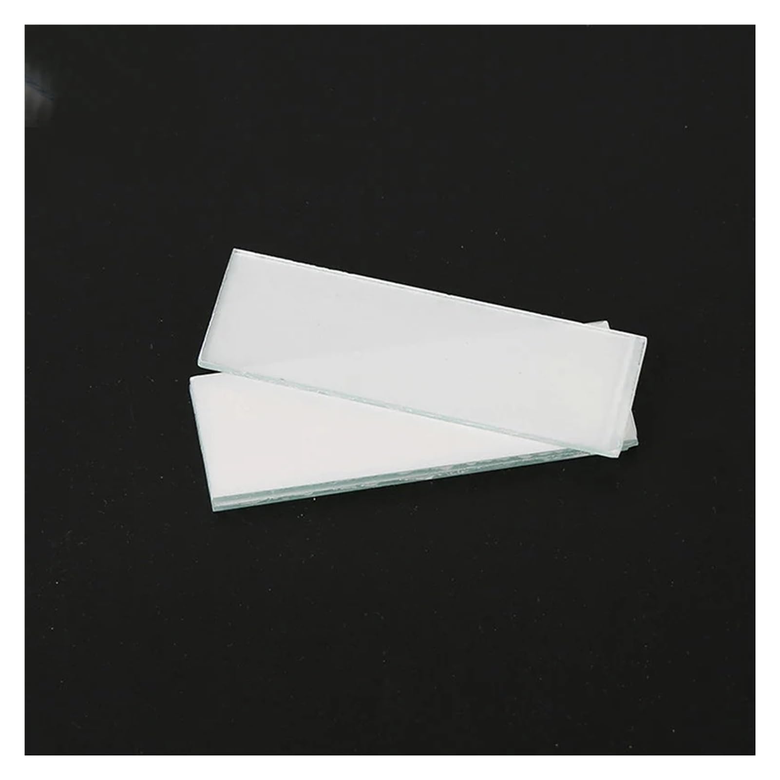 Lab HF254 Dünnschichtchromatographie-Kieselgelplatte, DC-Glasplatte mit fluoreszierender, farbentwickelnder Kieselgelplatte(25x75mm 80pcs)