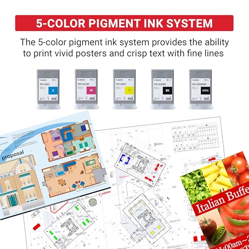 canon imageprograf tm-240 2434 large format printer