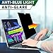 Magnetic Privacy Screen for MacBook Air 13.6 & 13 Inch (2022,2023,2024,2025, M2, M3,M4) Removable Laptop Privacy Filter Shield and Matte Anti-Glare Blue Light Protector
