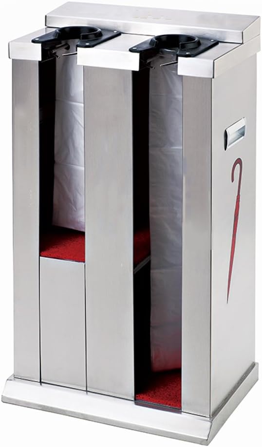 HuAma Home Creative Rain Umbrella Umbrella Storage Shelf European Style Automatic Umbrella Cover Machine & Stainless Steel Double Umbrella Bag Machine(42 * 29 * 80cm)