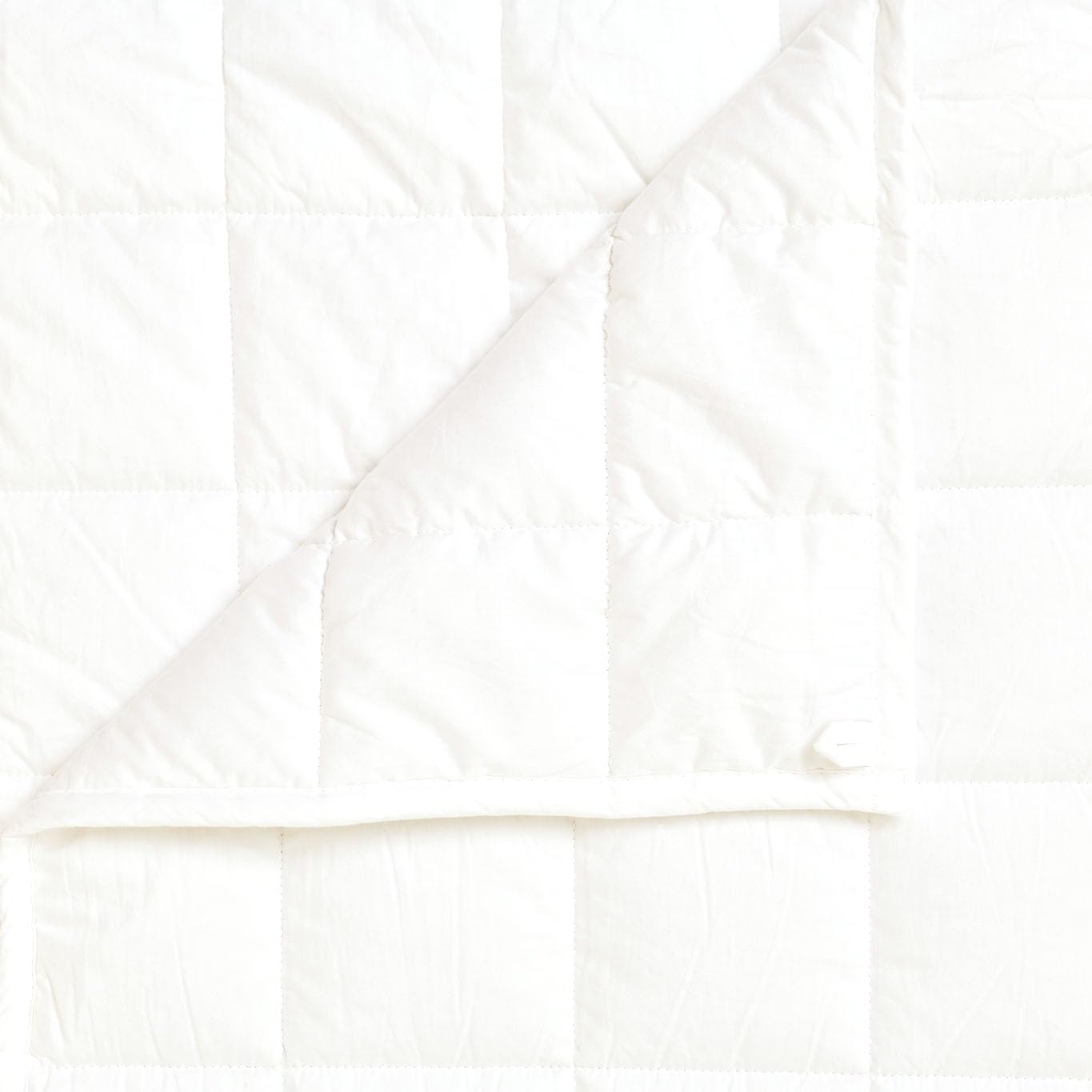 Anew Sleep – Weighted Blanket – White – Anti-Stress Blanket for Men and Women – Gently Relieves Stress and Tension – Breathable, (5 KG, 140X20)