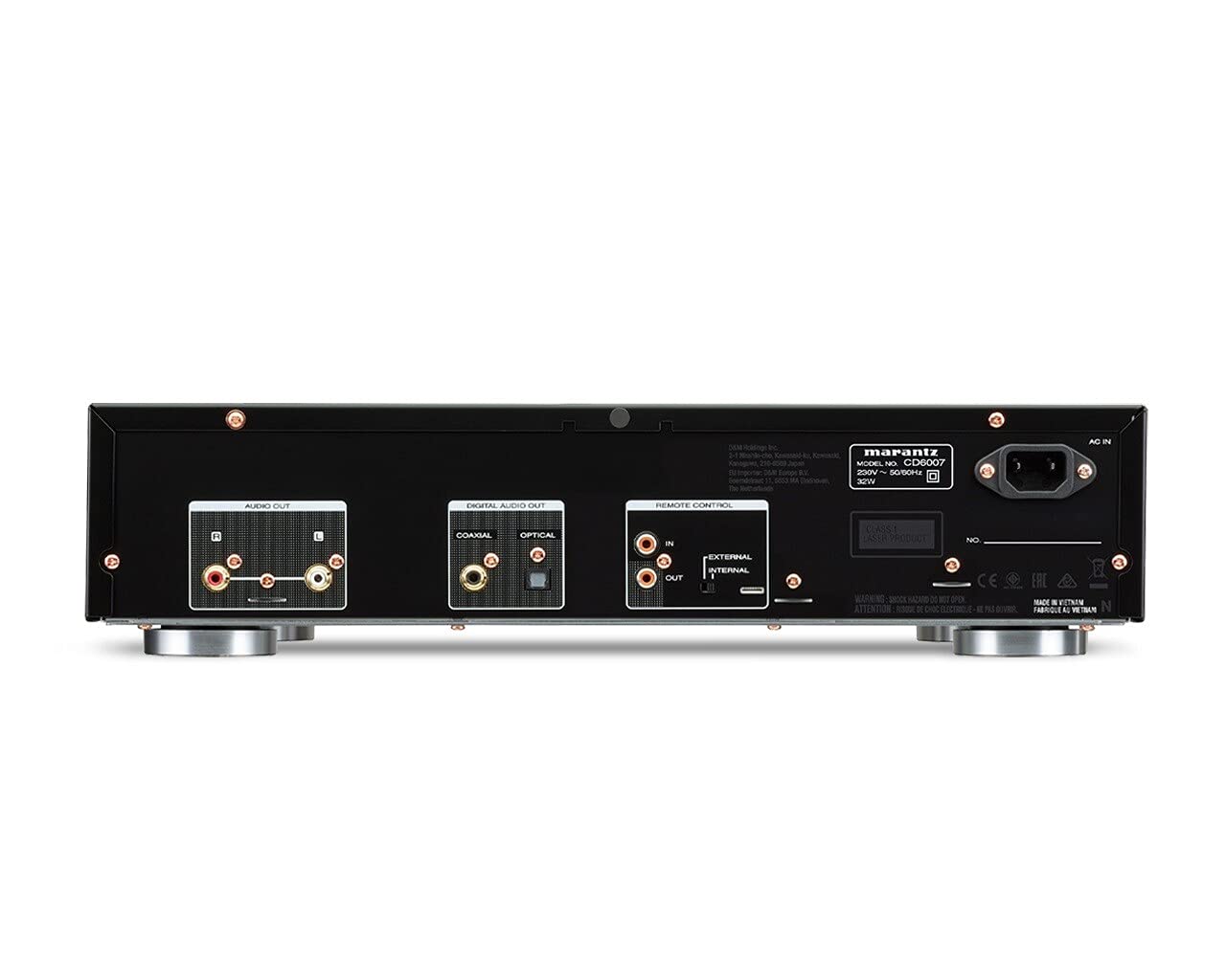 Marantz CD6007/N1B Odtwarzacz Cd, Srebrny