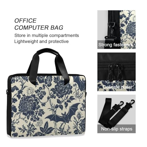 Bolso para laptop 15.6 pulgadas Negro con diseño gótico miniatura 7