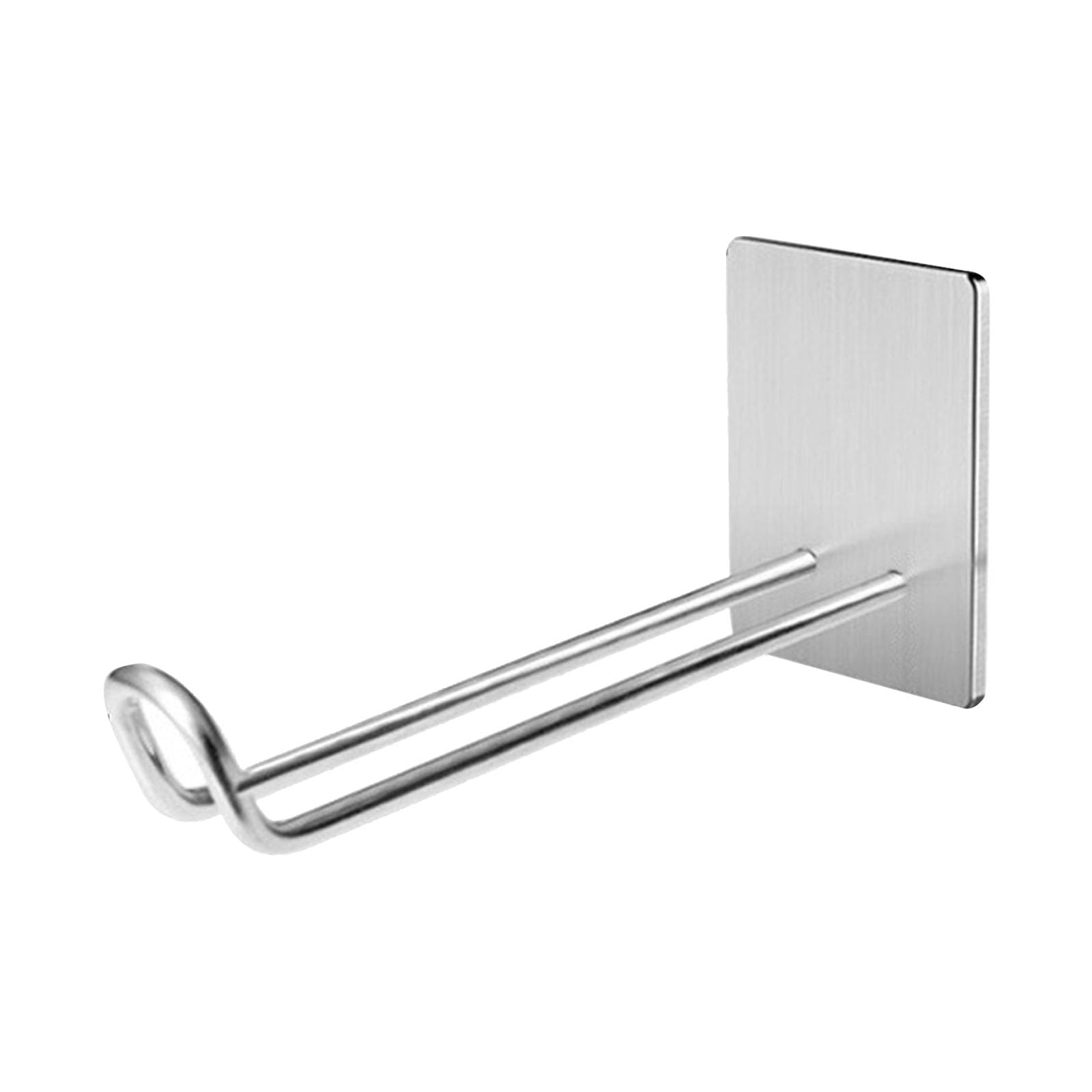 YROHGKPN Multipurpose Stainless Steel Stick on Hook Space Saving Towel Hanger Hanging Rack with Strong Bearing Capacity Sticky Hook for Hanging