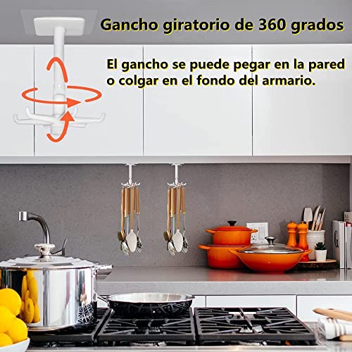 La Mejor Selección de Ganchos giratorios multiuso de esta semana. 3 Imagen adicional