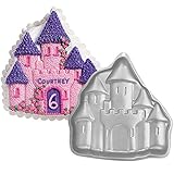 Aluminum 3D 11 Inch Castle Shaped Cake Decorating Mould Tool Baking Pan Tin Baking Tool