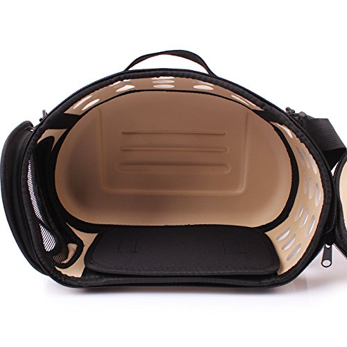 Canil dobrável para viagem dobrável para transporte de gatos para animais de estimação - bolsa de om