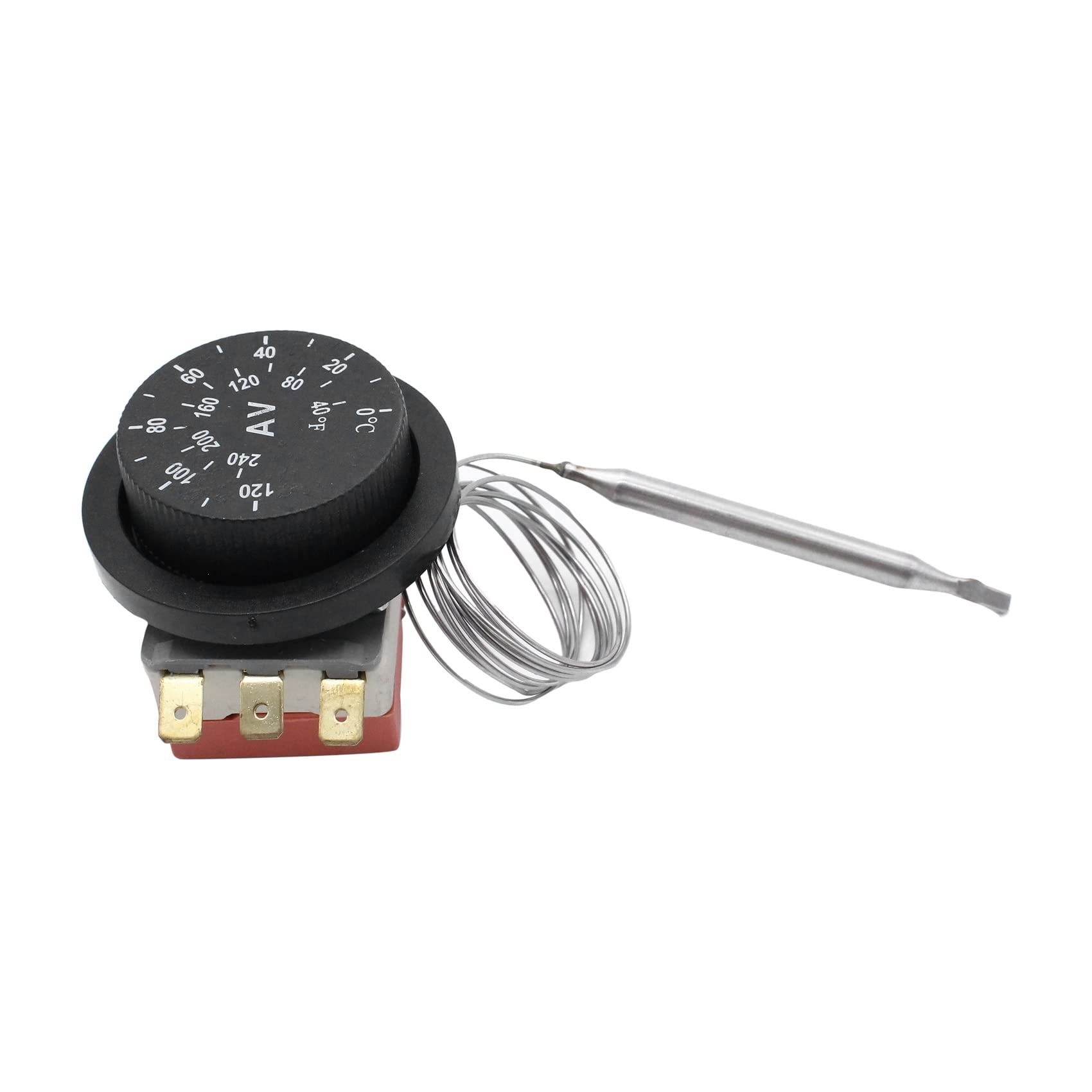 Riloer Universal Thermostat Für Auto Kühler - Einstellbar 0-120°C