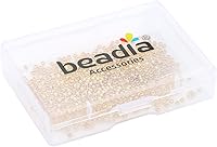 Vista 7 de Cuentas espaciadoras redondas bañadas en oro de 14 quilates, 2 mm, 600 piezas para hacer joyas sin decoloración