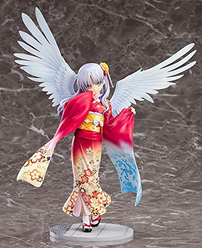 Wsjdmm Anime Figure for Angel Beats! Tachibana Kanade, Action PVC Figurine Model Dolls Anime Gifts Toys Model Kits Best Birthday Christmas Present Decoration Collection - High 19cmï¼ŒBoxed