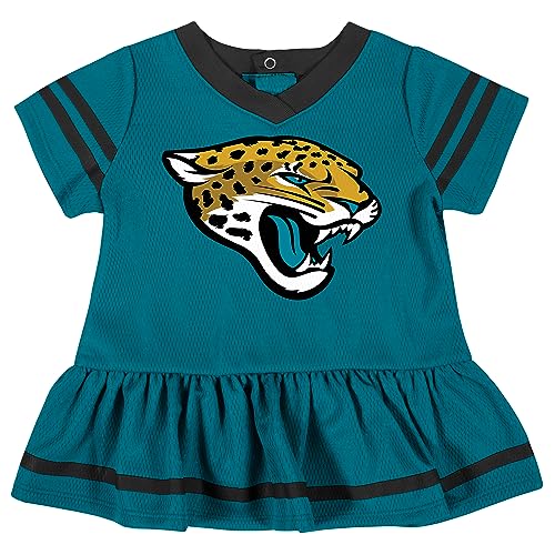 Image of Gerber NFL Baby Girls Jersey Dress and Diaper Cover