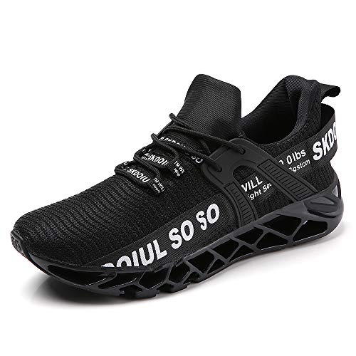 Image of TSIODFO Men Sneakers Mesh Breathable Comfort Athletic Sport Running Walking Shoes