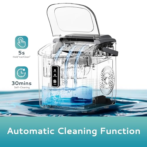 Máquina fabricadora de hielo EUHOMY de encimera miniatura 5