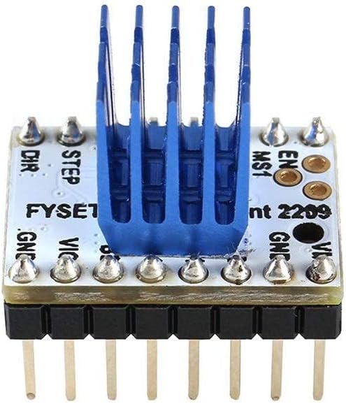 review Step Motor Controller 3D Printer Parts V2.0 TMC2209 Stepper Motor Driver Super Silent Stepsticks Mute Driver Board 256 Microsteps for Sidewinder 3D Printer Printer Accessories