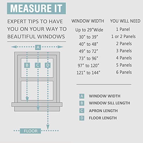 Image of H.VERSAILTEX Blackout Patio Curtains 100 x 96 Inches for Sliding Door Extral Wide Blackout Curtain Panels Thermal Insulated Room Divider - Grommet Top, 8' Tall by 8.5' Wide - Stone