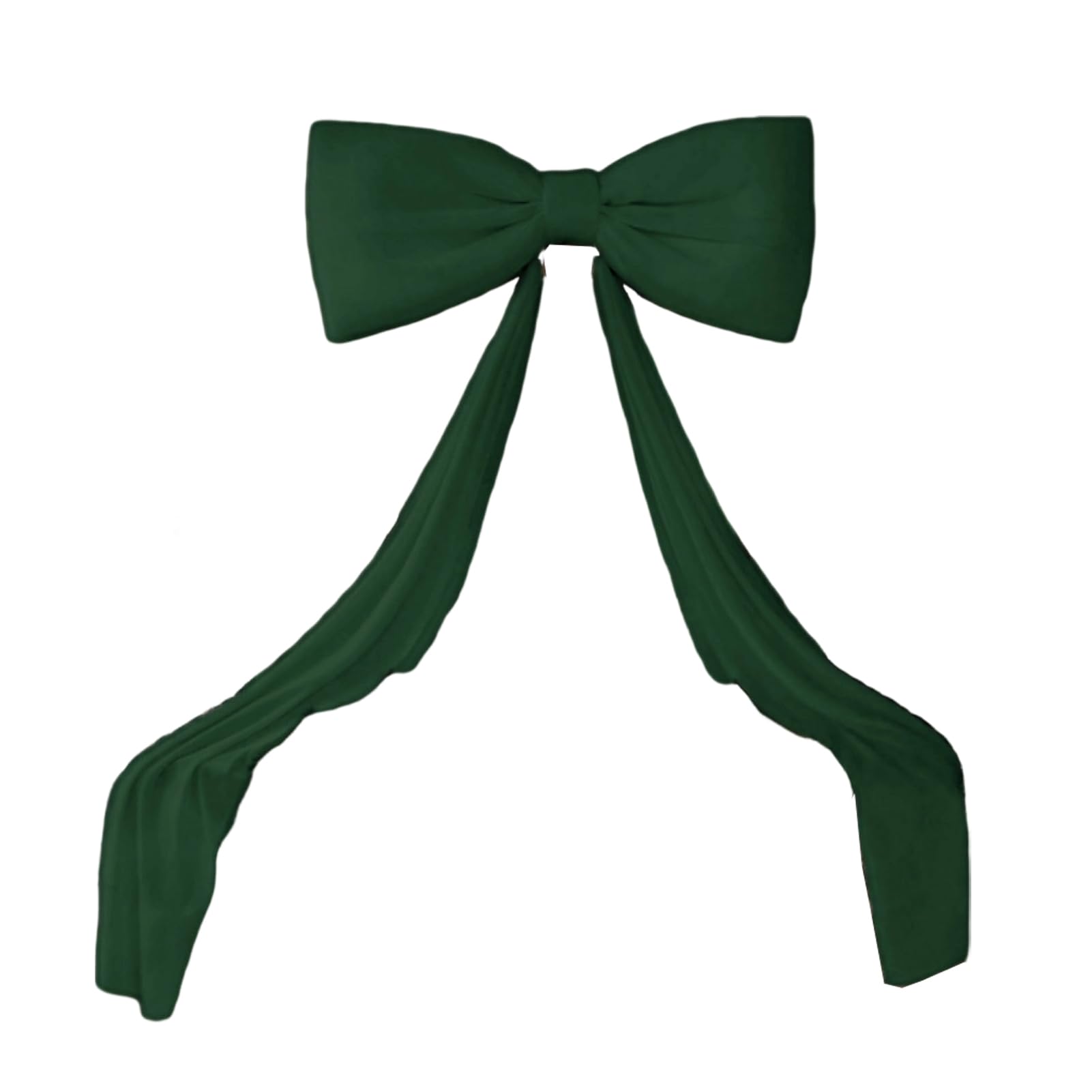 CYDZSRA Tree - Giant 180cm Long, Soft Fabric, Bows Not Easily Deformed Adds Atmosphere for Trees Curtains, and Parties, green