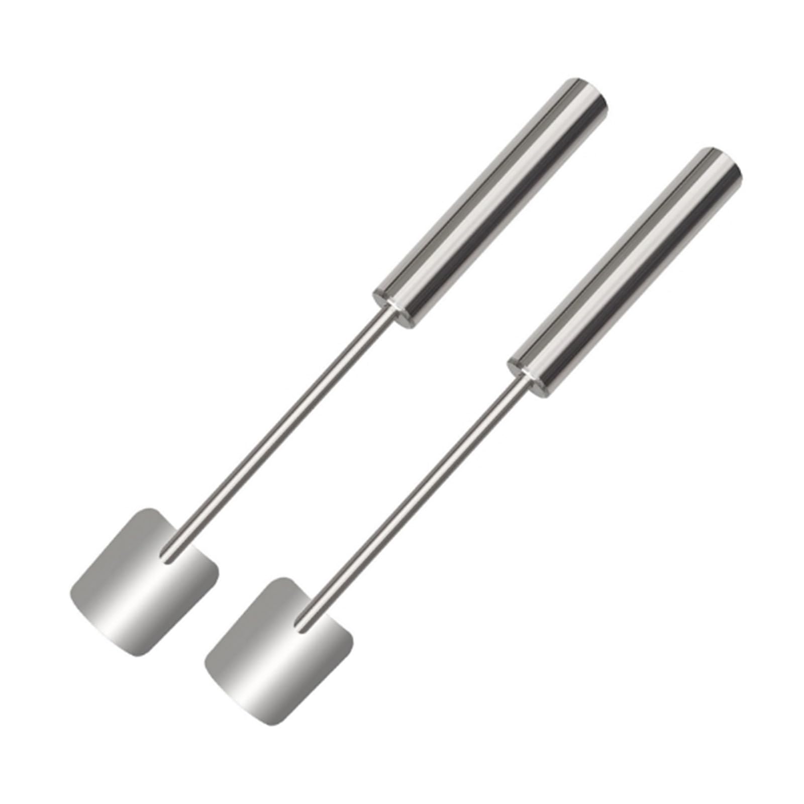 Tsophreniq 2Pcs Corn Cobs Shucker Tool Stainless Steel Corn Remover with Long Handle Efficient Kitchen Gadget for Quick Stripping Processing Tool