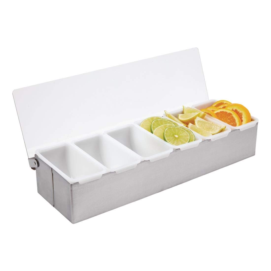 Olympia Vogue Condiment Dispensers Stainless Steel Bottle Ketchup Squeeze Sauce Mustard