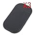 Accmart Magic Anti-slip Non-slip Mat Car Dashboard Adhesive Mat Sticky Pad for Cell Phone Cd Electronic Devices Phone Pad Black (Pack of 3)