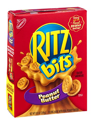 Nabisco Ritz Bits Peanut Butter Cracker Sandwich, 8.8 Ounce...