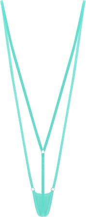 FEESHOW Women Sling Sexy Lingerie Party Swimsuit Beach Monokini Briefs One Piece String Suit