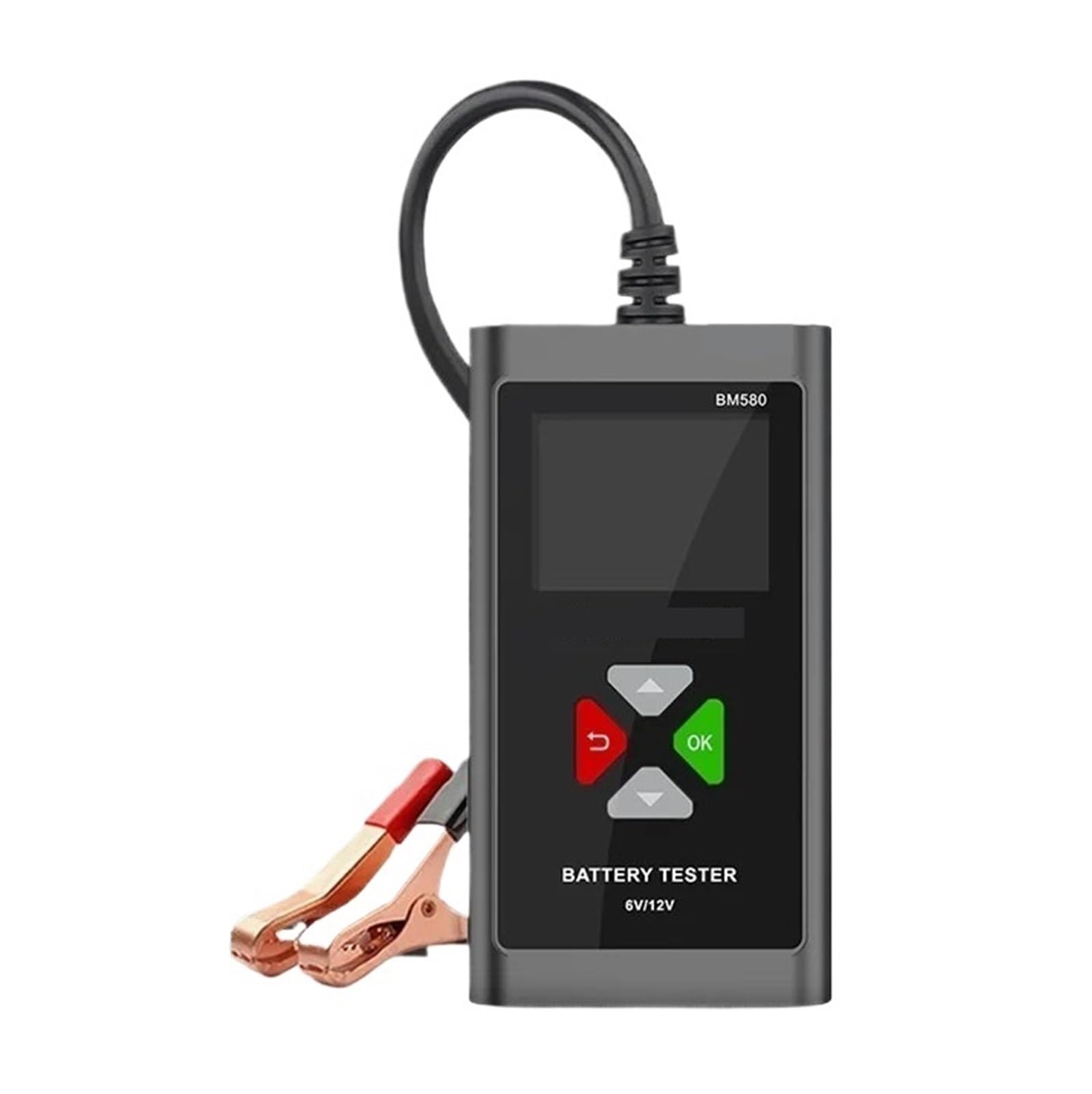 Tester AkumulatoróW Tester Akumulatora Samochodowego Analizator 6 V 12 V Test Ładowania Rozruchowego 100-2000 CCA Obciążenie Elektroniczne