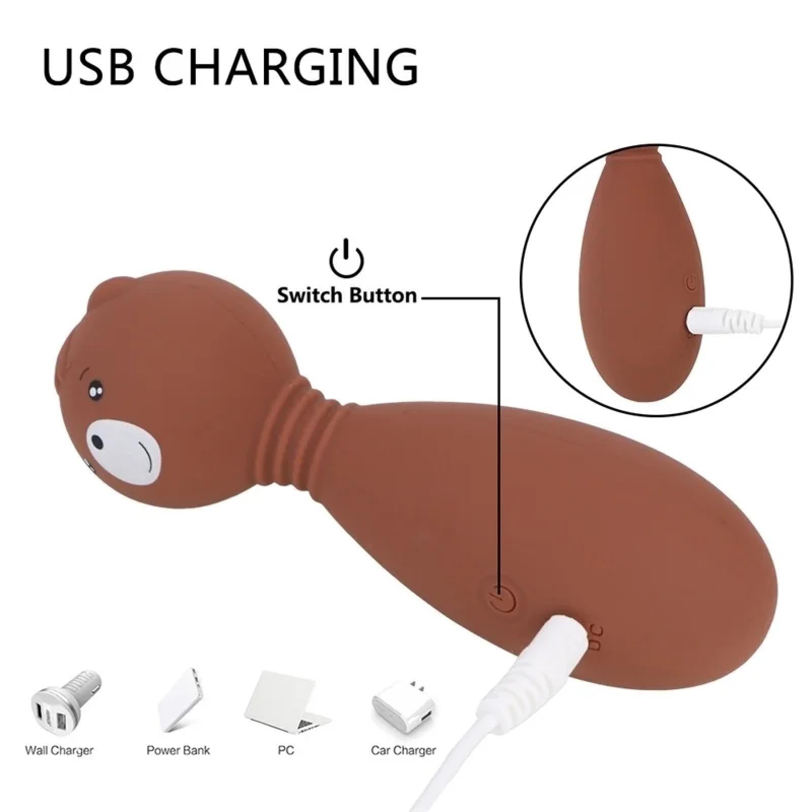 Amazon.com: Cute Bear Women Vibrator Vibrating Dildo 12 Speed G-spot Masturbator Sex Toy : Health & Household Amazon.com: Cute Bear Women Vibrator Vibrating Dildo 12 Speed G-spot Masturbator Sex Toy : Health & Household